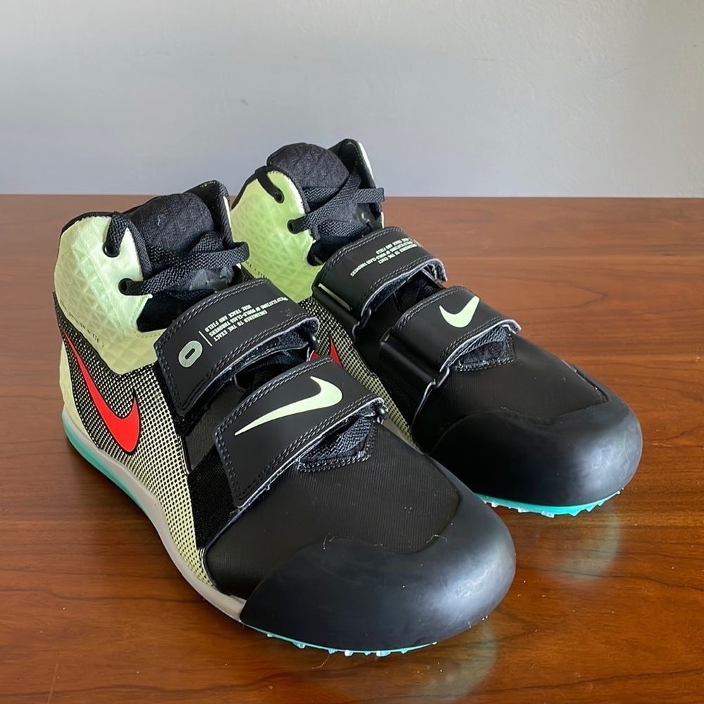 Nike Zoom Javelin Elite 3 Volt Orange Black AJ8119-700 NWOB Size 12.5 - Picture 2 of 5